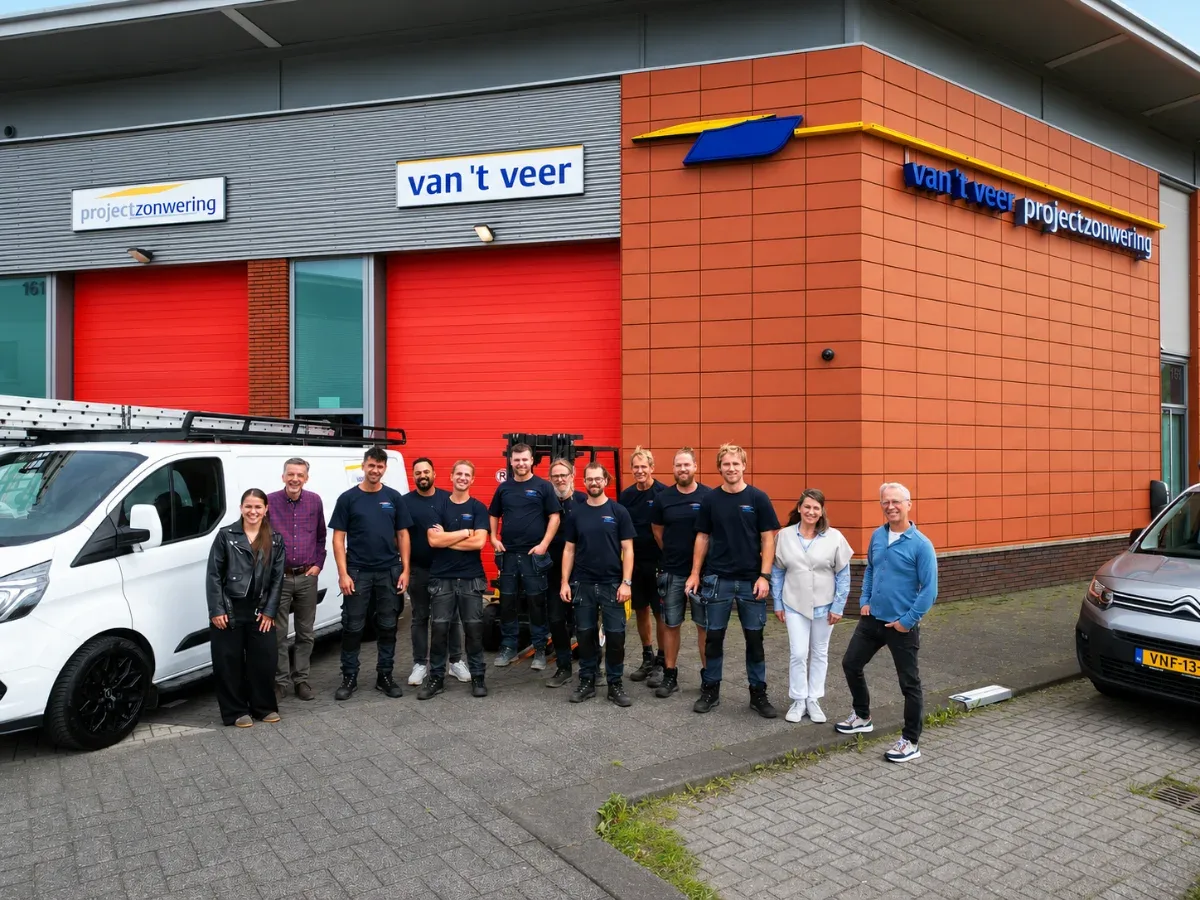 Het team van van 't Veer Projectzonwering